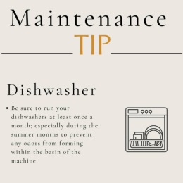 Dishwasher Maintenance Tip